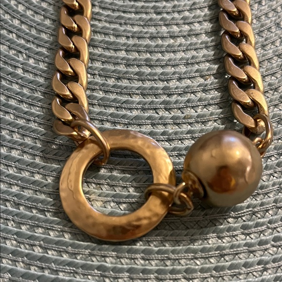 Chico’s Chinky Gold Chain Necklace - Picture 2 of 6